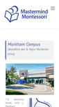 Mobile Screenshot of mastermindmontessori.com